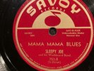 BLUES 78 rpm SLEEPY JOE (RALPH WILLIS) SAVOY 753