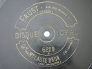 Antoinette Laute-Brun Gounod Faust French Vertical 78RPM Ideal 6229/30
