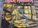 LP VINYL IRON MAIDEN ALBUM PIECE OF MIND 1983 UK 1ST PRESS EMA 800 EX+/EX+