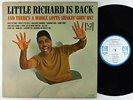 Little Richard - Is Back LP - Vee-Jay Mono DG PROMO