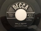 Blues Gospel 45 SISTER ROSETTA THARPE Smile It Through/Feed Me Jesus DECCA hear