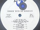 THE MIRACLES - COOKIN’ WITH THE MIRACLES - 1961 - USA - TM 223 - TAMLA RECORDS