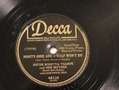 BLUES SISTER ROSETTA THARPE Ninety-Nine And A Half Won't Do DECCA 48116  E-