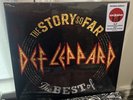 Def Leppard The Story So Far Translucent Yellow & Orange Vinyl 2x LP sealed
