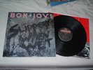 BON JOVI Slippery When Wet '86 ORIGINAL US 1st press LP MINT- w/ Red inner