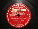 BLUES BIG BILL BROONZY Brown Skin Shuffle / Stovepipe Stomp CHAMPION 40074 EE+
