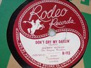 Shorty Ranger 78 Record Grade E+ Don't Cry My Little Darlin & Mister Santa Claus