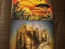 STICK FIGURE “Set In Stone” & “Burial Ground” 2x LP Vinyl Albums - Excellent