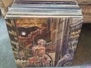 VTG 37 PC ROCK VINYL LP RECORD RESALE LOT-IRON MAIDEN-QUEEN-BOWIE-STONES-RESALE