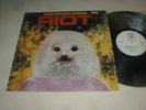 RIOT Fire Down Under ELEKTRA LP PROMO 1981 Heavy Metal Hard Rock DIO Skid Row