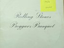 The Rolling Stones Beggars Banquet Vinyl Record G+/VG LK4955 1968