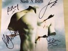 MANIC STREET PREACHERS-12” SLASH N BURN- SIGNED RICHEY, NICKY, JAMES,SEAN-EX/EX