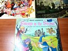 Vintage Disney Record Package   Sword in the Stone, Small World, Merriest Songs