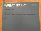 ECM 6 LP Box - Various - „What Box?“ Carla Bley, Michael Mantler, Karen Mantler