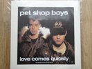 Pet Shop Boys – Love Comes Quickly 10” UK Poster Issue Mint Vinyl