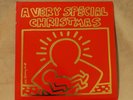A Very Special Christmas-Keith Haring art-Vinyl LP Record Madonna,Sting,U2+ 1987