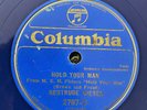 GERTRUDE NIESEN: Hold Your Man 1933 BLUE WAX COLUMBIA 78 Jean Harlow song