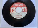 George Woods “She’s So Fine” Hot Line Obscure Soul 45 Rpm Record