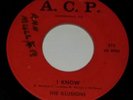 The Illusions I Know Take My Heart 45 RPM A.C.P. Records 375 rock garage rock