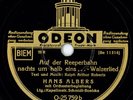 HANS ALBERS: AUF DER REEPERBAHN NACHTS... - Klassiker auf Schellack 78rpm, 1936