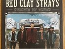 The Red Clay Strays FULL BAND SIGNED Moment Of Truth Red Color Vinyl Record NEW