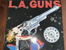 L.A. GUNS Cocked & Loaded Vinyl 1989 1st Press Phonogram 838-592-1 READ