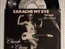 CHEECH & CHONG Earache My Eye Orig '74 ODE Alice Bowie Picture Sleeve Comedy EX
