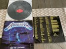 METALLICA Ride The Lightning LP Specialty Pressing Insert ELEKTRA 1984