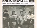 JOHN MAYALL AND THE BLUESBREAKERS – RARE SWEDISH 45 RPM WITH PS