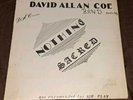 David Allan Coe Vinyl LP Record Nothing Sacred Rare