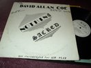 DAVID ALLAN COE NOTHING SACRED LP COMEDY COUNTRY ADULTS ONLY LP0002 VG+ VINYL
