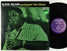 Oliver Nelson - Screamin' The Blues LP - New Jazz - OJC-080 VG+