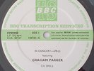 Graham Parker In Concert-278 Vinyl Record VG+/VG+