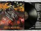 GRAVE - YOU'LL NEVER SEE...  (1992) - LP - 1ST PRESS - RARE  - EX++