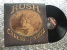 Rush   Caress Of Steel   Vintage LP Polygram Reissue Variant 422 822543-1