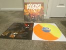 Mayday Parade A Lesson In Romantics LP Vinyl Orange/Black Excellent Condition