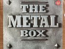 THE METAL BOX 4xLP BOXSET 1991 Sabbath Motorhead Quo Saxon Priest Europe Magnum
