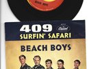 SURF ROCKER 45 w/ PIC SLEEVE- BEACH BOYS -SURFIN' SAFARI - HEAR- 1962 CAPITOL