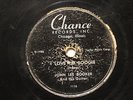 BLUES JOHN LEE HOOKER I Love To Boogie / Graveyard Blues CHANCE 1110