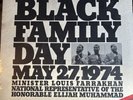 Louis Farrakhan: Black Family Day May 27, 1974 Rare Vinyl LP Gatefold Elijah New