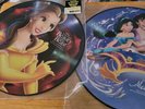 Aladdin Beauty And The Beast - Songs From Motion Picture Disney Picture Disc Lot