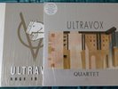 ULTRAVOX Rage In Eden and Quartet white vinyl editions with 7