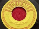 Elvis Presley / Linda  Sun 45 601 Promo Love Me Tender, Lady Loves Me NM
