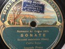 Cello Solo / Joseph Press - 10” Polyphon 14076
