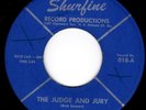 THE JUDGES - COOL ALABAMA JANGLE GARAGE 45 - JUDGE & JURY/COME ON COME ON - HEAR