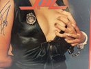 Keel – Lay Down The Law LP 1984 SIGNED  Shrapnel SH-1014 Used VG/G+
