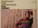 DON CHERRY SYMPHONY FOR IMPROVISERS BLUE NOTE NEW YORK LP PHAROAH SANDERS EXC