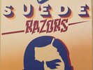 Suede Razors – No Mess, No Fuss, Just Rock 'n' Roll LP blau/splatter 150 Ex.