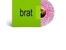 Charli XCX - Brat I Limited Clear & Pink Splatter Vinyl edition