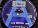 THE ROLLING STONES Street Fighting Man A-label PROMO Australia DECCA demo Y-8491